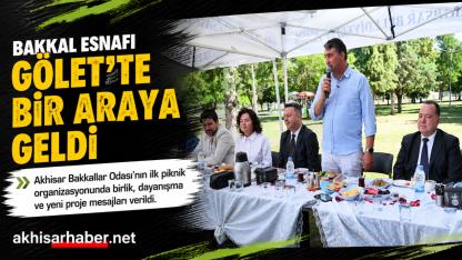 Bakkal Esnafı Gölet’te Bir Araya Geldi