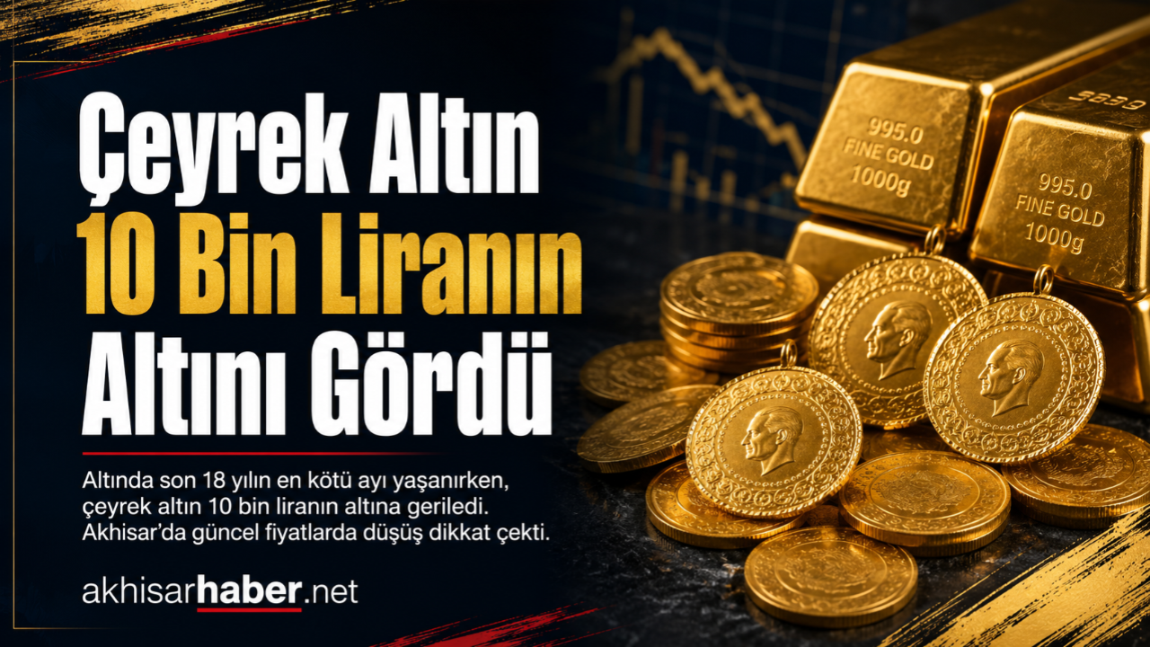 Çeyrek Altın 10 bin liranın altını gördü