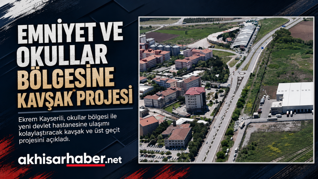 Emniyet Binası ve Okullar Bölgesine Kavşak Projesi