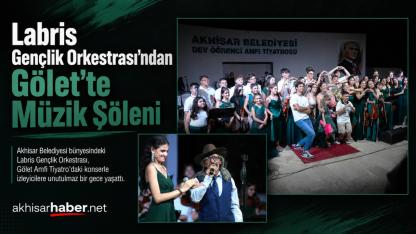 Labris Gençlik Orkestrası’ndan Gölet’te Müzik Şöleni