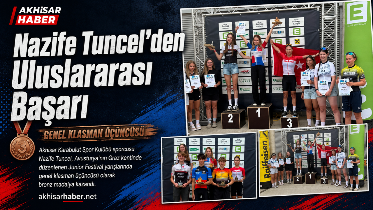 Nazife Tuncel Avusturya’da Genel Klasman Üçüncüsü Oldu