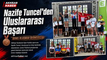 Nazife Tuncel Avusturya’da Genel Klasman Üçüncüsü Oldu