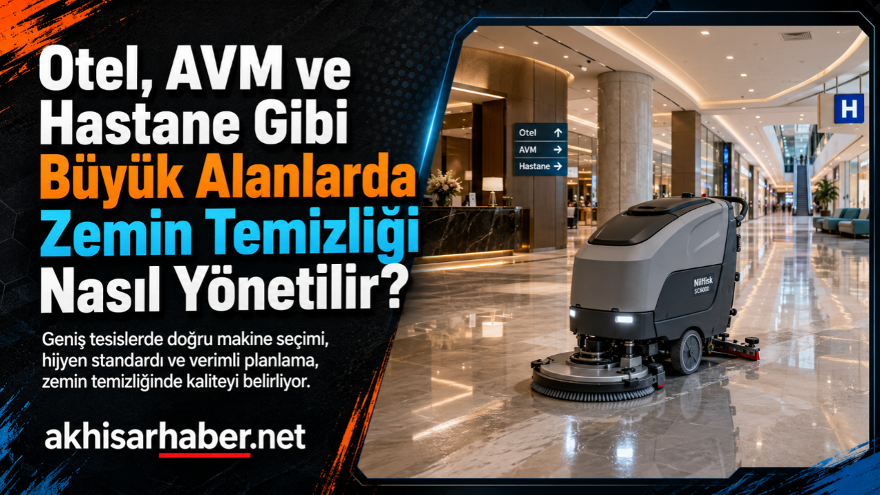 Otel, AVM ve Hastane Gibi Büyük Alanlarda Zemin Temizliği Nasıl Yönetilir?