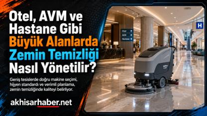 Otel, AVM ve Hastane Gibi Büyük Alanlarda Zemin Temizliği Nasıl Yönetilir?