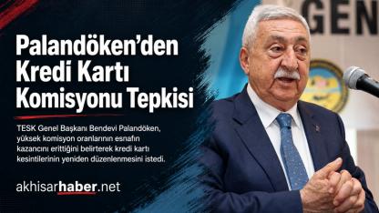 Palandöken’den Kredi Kartı Komisyonu Tepkisi: “Esnafın Kazancı Bankalara Gitmemeli”